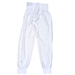 Five Dance Wear White Jogger Side Mesh Pants Smal